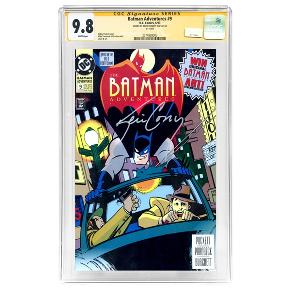 Kevin Conroy Autographed 1993 Batman Adventures # 9 CGC SS 9.8  