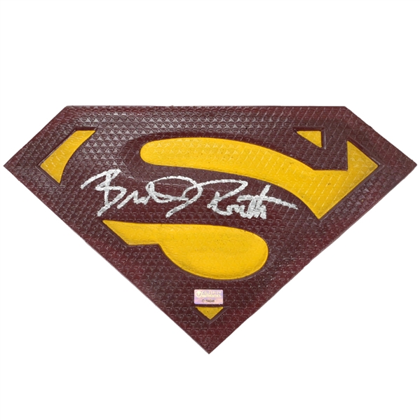 Brandon Routh Autographed Superman Returns Superman Suit Chest Emblem