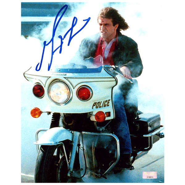 Mel Gibson Autographed 1992 Lethal Weapon III 8x10 Scene Photo