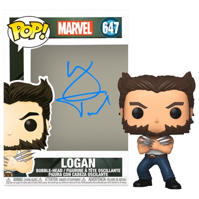 Hugh Jackman Autographed Funko Logan POP! Vinyl Figure #647