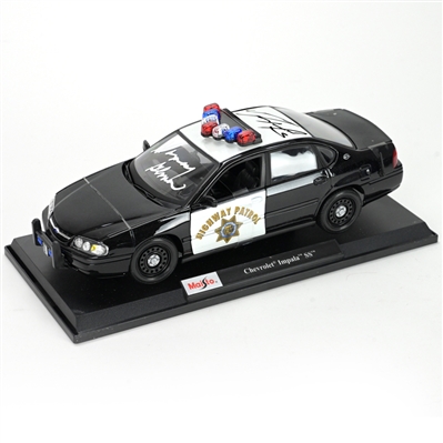 Mel Gibson, Danny Glover Autographed Lethal Weapon 1:18 Scale Die-Cast Maisto Chevrolet Impala SS Police Car