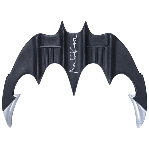 Michael Keaton Autographed 1:1 Scale Batman Batarang