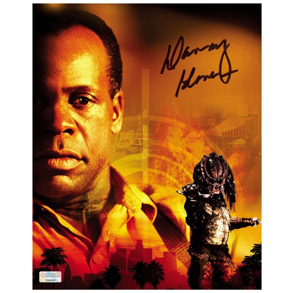 Danny Glover Autographed 1990 Predator II 8x10 Photo