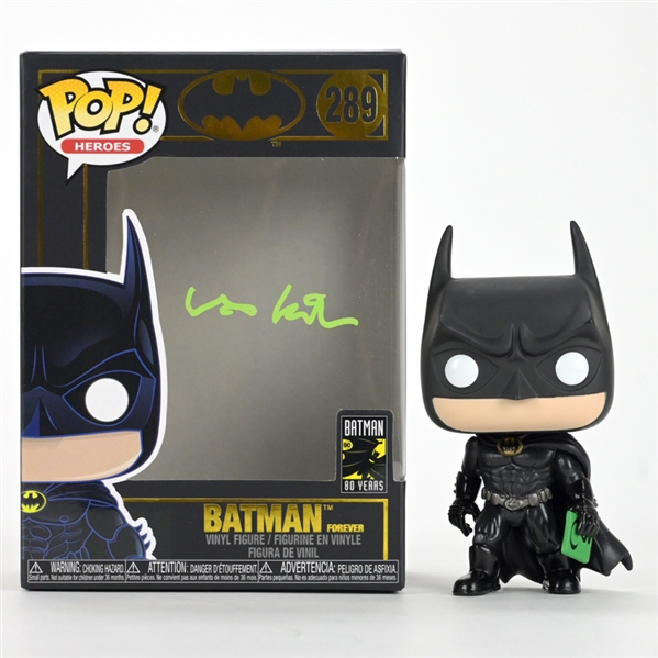 Val Kilmer Autographed Batman Forever 80th Anniversary POP! Vinyl #289