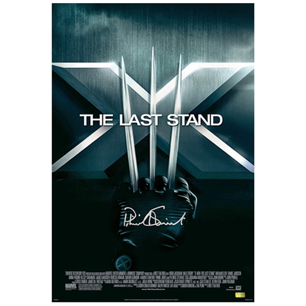 Patrick Stewart Autographed X-Men 3 The Last Stand 16x24 Movie Poster