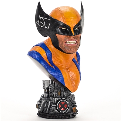 Hugh Jackman Autographed Diamond Select X-Men Wolverine Legends 1:2 Scale Bust