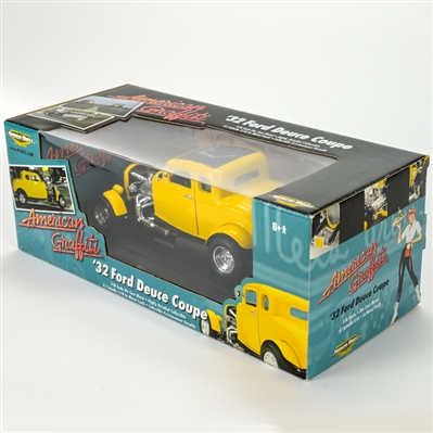 Ron Howard Autographed 1973 American Graffiti Ford Deuce Coupe 1:18 Scale Die-Cast
