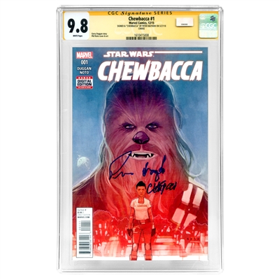 Peter Mayhew 2015 Chewbacca #1 SS CGC 9.8 with Character Name