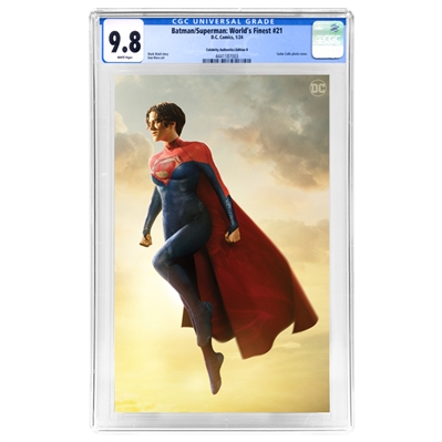 2024 Batman Superman Worlds Finest #21 Supergirl Sasha Calle Photo Variant Cover CGC 9.8