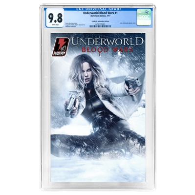 2017 Underworld Blood Wars #1 Kate Beckinsale Variant Selene Photo Cover CGC 9.8  