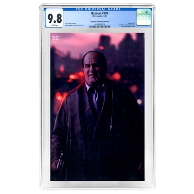 2024 Batman #139 Colin Farrell Variant Penguin Photo Cover CGC 9.8