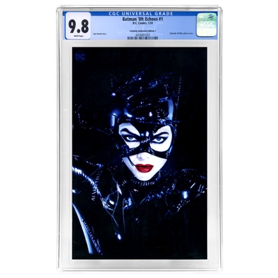 2023 Batman 89 Echoes #1 Selina Kyle Michelle Pfeiffer Variant Catwoman Photo Cover C CGC 9.8