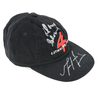 Mel Gibson, Danny Glover Autographed 1998 Lethal Weapon 4 Crew Hat with Letter of Authenticity