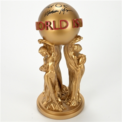 Al Pacino, Michelle Pfeiffer Autographed Scarface Tony Montana The World is Yours Statue