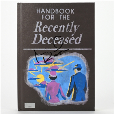 Michael Keaton Autographed 1988 Beetlejuice Handbook for the Recently Deceased