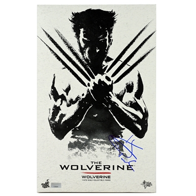Hugh Jackman Autographed Hot Toys Wolverine 1/6th Scale Collectible Action Figure