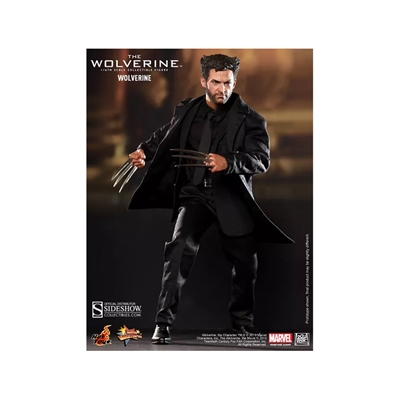 Hugh Jackman Autographed Hot Toys Wolverine 1/6th Scale Collectible Action Figure