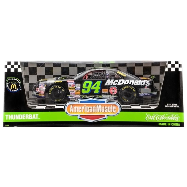 Val Kilmer Autographed Batman Forever Bill Elliott Nascar 1:18 Scale Die-Cast Car