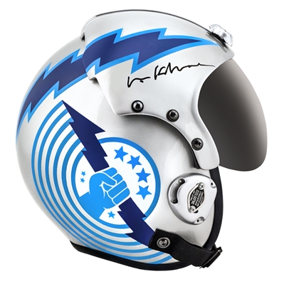 Val Kilmer Autographed Top Gun Iceman Authentic Aviator Flight Helmet