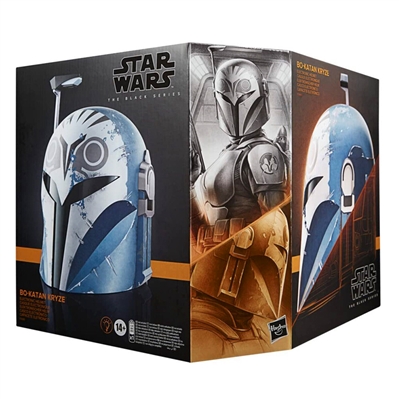 Katee Sackhoff Autographed Star Wars The Mandalorian The Black Series Bo Katan Kryze Premium Electronic Helmet