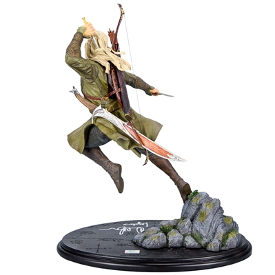 Orlando Bloom Autographed The Hobbit Legolas 1/6 Scale Weta Statue with 'Legolas' Inscription