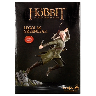 Orlando Bloom Autographed The Hobbit Legolas 1/6 Scale Weta Statue with 'Legolas' Inscription