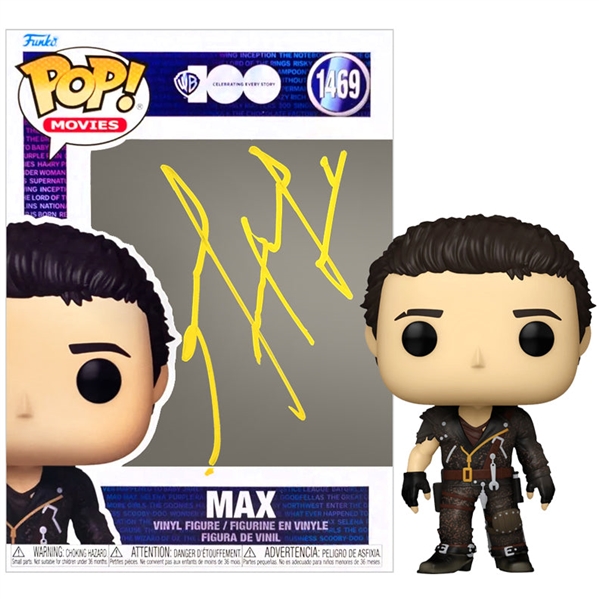 Mel Gibson Autographed WB100 Years Mad Max POP Vinyl Figure #1469