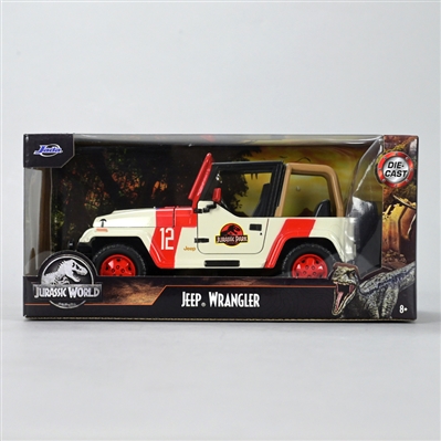 Sam Neill, Laura Dern Autographed Jurassic Park 1:24 Scale Die-Cast Jeep Wrangler