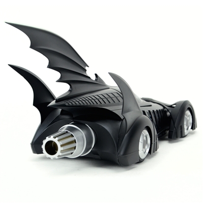 Val Kilmer Autographed Rare 1995 Batman Forever 1:18 Scale Batmobile with 'Batman' Inscription