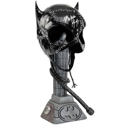 Michelle Pfeiffer Autographed Pure Arts Batman Returns Catwoman Prop Replica Life-Size Mask