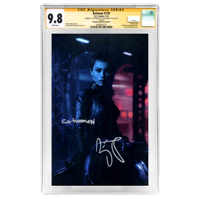 Zoe Kravitz Autographed Batman #139 Celebrity Authentics Edition CGC SS with Catwoman Inscription 9.8