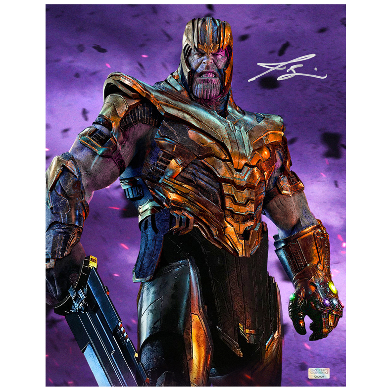 Lot Detail - Josh Brolin Autographed Avengers Infinity War Thanos 11x14 ...