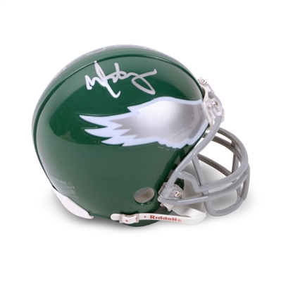 Mark Wahlberg, Vince Papale Autographed 2006 Invincible Philadelphia Eagles Mini-Helmet