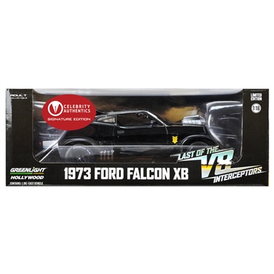 Mel Gibson Autographed Mad Max 1:18 Scale Die-Cast 1973 Ford Falcon XB Interceptor