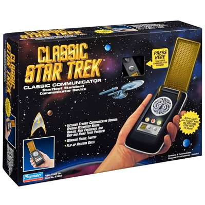 William Shatner Autographed Classic Star Trek Communicator