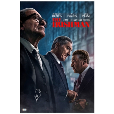 Al Pacino Autographed 2019 The Irishman 16x24 Movie Poster