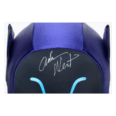 Adam West Autographed 1:1 Scale Classic 1966 Batman Cowl with Display Case
