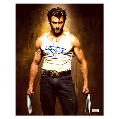 Hugh Jackman Autographed 2009 X-Men Origins: Wolverine 11x14 Studio Photo