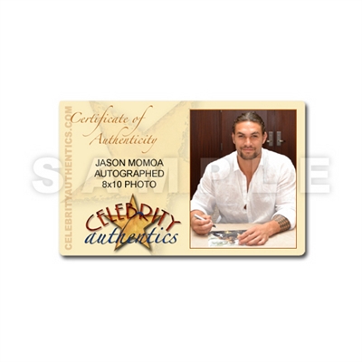 Jason Momoa Autographed Game of Thrones Nomad 8x10 Photo