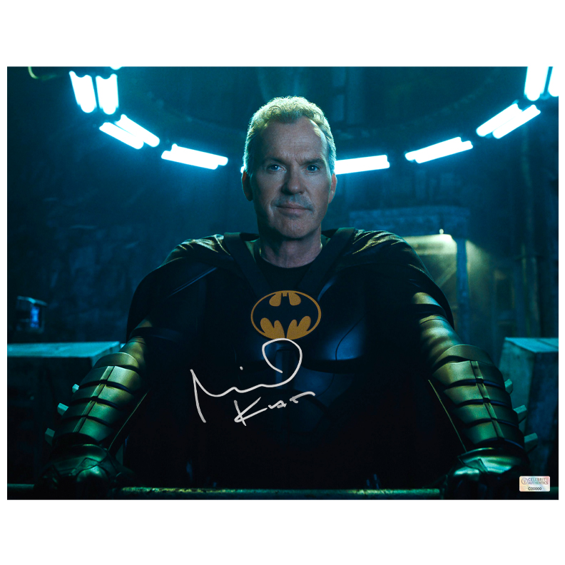Lot Detail - Michael Keaton Autographed 2023 The Flash Batman Unmasked ...