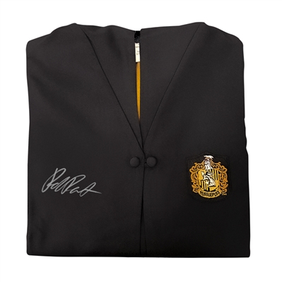 Robert Pattinson Autographed Authentic Harry Potter Hufflepuff Adult Robe