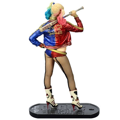 Margot Robbie Autographed DC Collectibles Suicide Squad Harley Quinn 12 Statue
