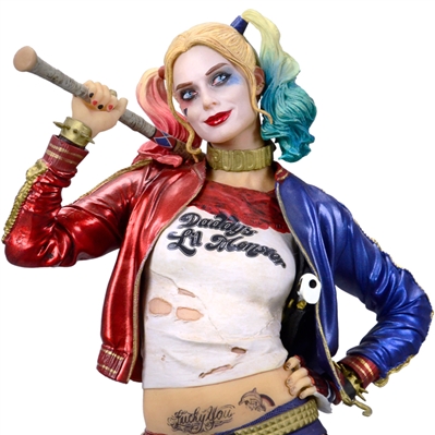 Margot Robbie Autographed DC Collectibles Suicide Squad Harley Quinn 12 Statue