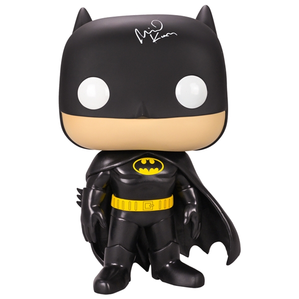Michael Keaton Autographed Giant 18" Batman Pop Vinyl Figure