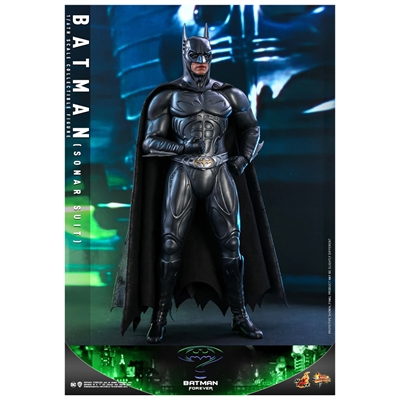 Val Kilmer Autographed Hot Toys 1995 Batman Forever 1/6 Scale Figure