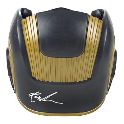 Samuel L. Jackson, Karen Gillan, Paul Rudd, Paul Bettany Autographed Marvel Legends Star Lord Helmet