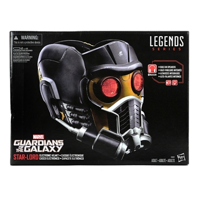 Samuel L. Jackson, Karen Gillan, Paul Rudd, Paul Bettany Autographed Marvel Legends Star Lord Helmet