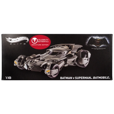 Ben Affleck Autographed Batman v Superman: Dawn of Justice 1:18 Scale Die-Cast Elite Batmobile