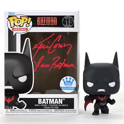 Kevin Conroy Autographed Batman Beyond Batman Funko Exclusive Pop Vinyl Figure #415 with I Am Batman