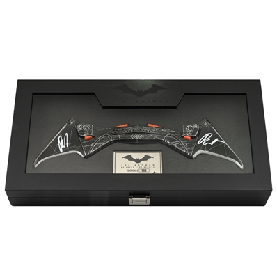 Robert Pattinson Autographed Factory Entertainment The Batman Batarang Limited Edition Prop Replica